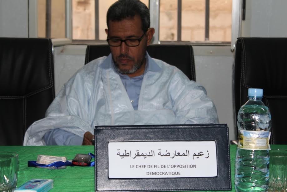زعيم مؤسسة المعارضة الحسن ولد محمد
