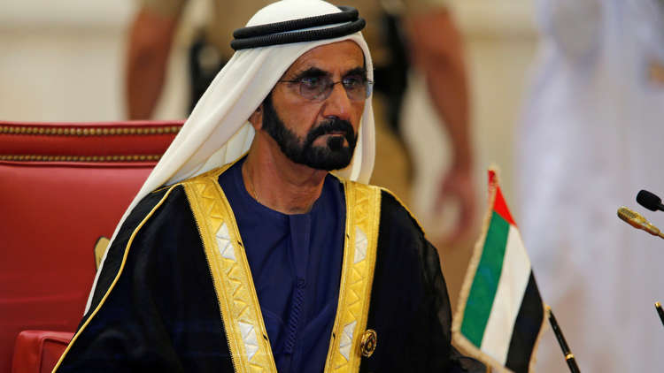 الشيخ محمد بن راشد آل مكتوم نائب رئيس دولة الإمارات ورئيس مجلس الوزراء‎ حاكم دبي
