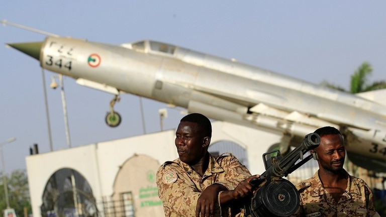 جنود سودانيون، الخرطوم، 2 مايو 2019