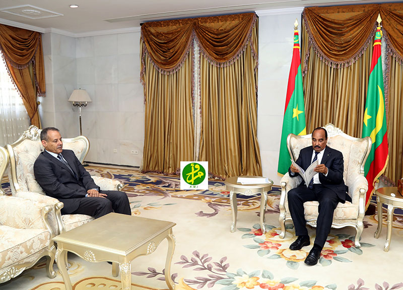 رسالة من الرئيس الصحرواي إلى نظيره الموريتاني 