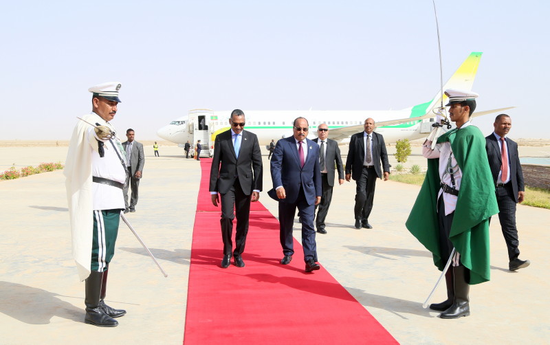 رئيس الجمهورية يعود إلى نواكشوط 