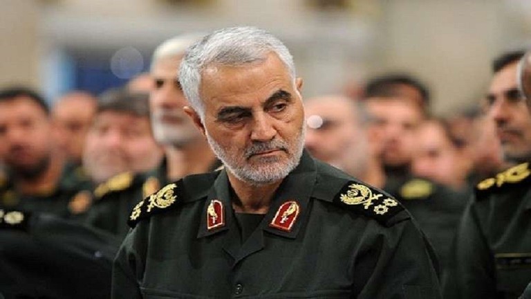 قائد فيلق القدس التابع للحرس الثوري الإيراني قاسم سليماني