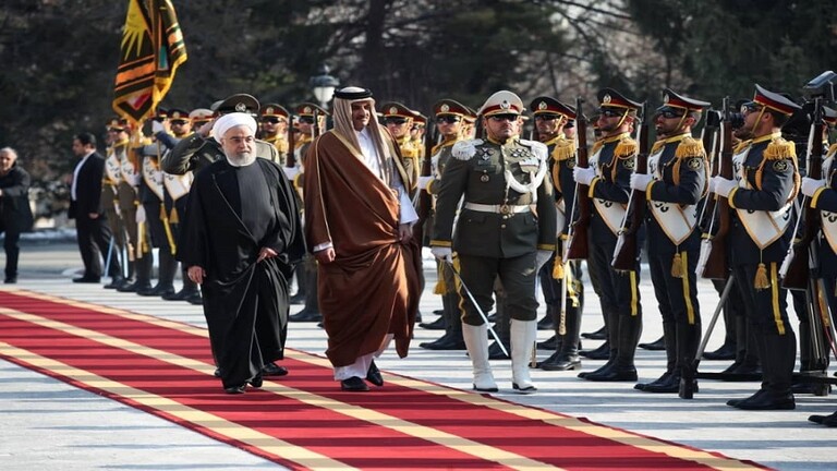 أمیر قطر يصل طهران للقاء خامنئي وروحاني