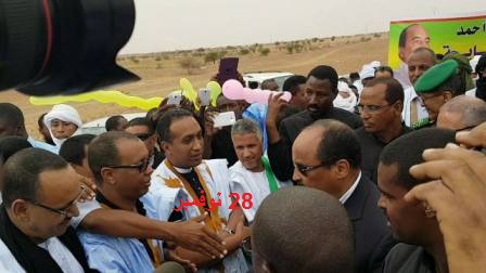 دور"ولد اسويداحمد" في دعم زيارة الرئيس محل تنويه من الأطر