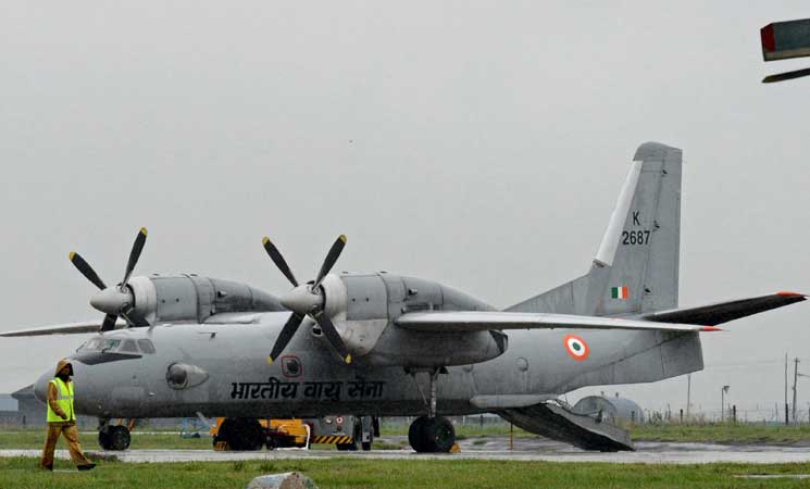 اختفاء طائرة تابعة لسلاح الجو الهندي وعلى متنها 29 شخصا