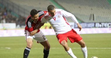 جانب من مباراة سابقة بين مصر وتونس