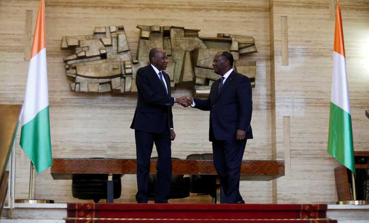رئيس ساحل العاج يعلن تشكيل حكومة جديدة بتغييرات محدودة