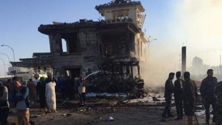 نحو 100 قتيل في تفجير الحلة جنوب بغداد