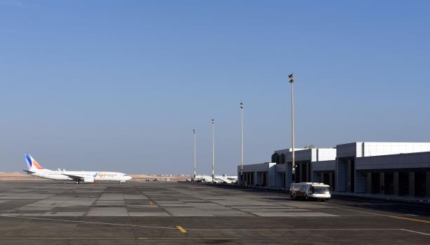 مطار الغردقة في مصر (فرانس برس)