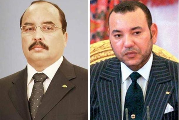 الملك المغربي والرئيس الموريتاني