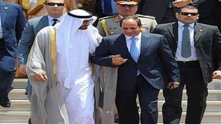 السيسي يستقبل ولي عهد أبو ظبي في القاهرة