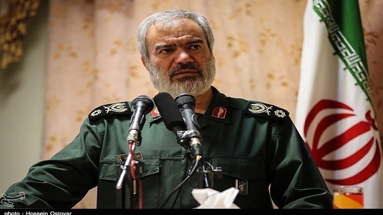 علي فدوي قائد قوات الحرس الثوري الإيراني البحرية