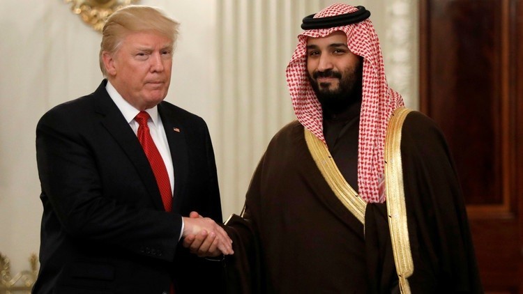 ولي ولي العهد السعودي الأمير محمد بن سلمان- الرئيس الأمريكي دونالد ترامب