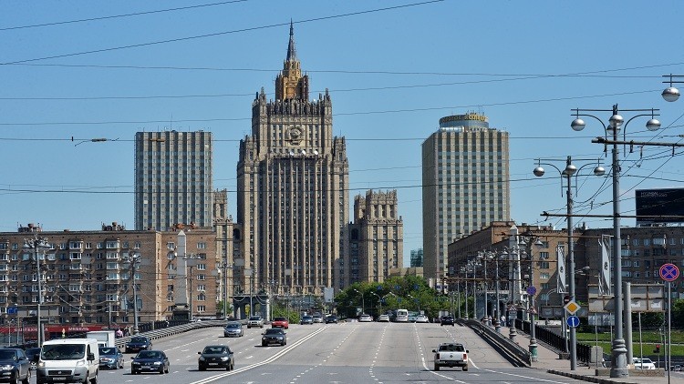 مقر وزارة الخارجية الروسية في العاصمة موسكو