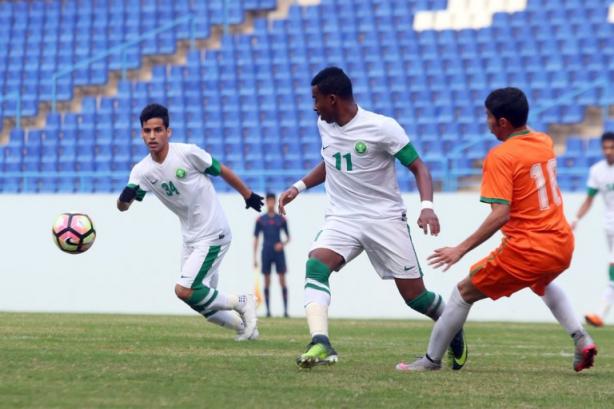 الأخضر السعودي يلاقي المنتخب الموريتاني لكرة القدم