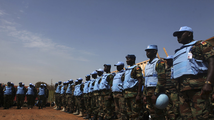 قوات حفظ السلام في جوبا جنوب السودان