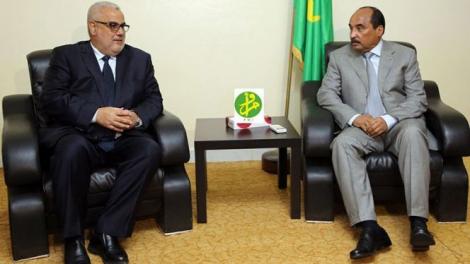 بنكيران ورئيس موريتانيا -أرشيف