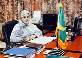 الأمينة العامة للحكومة زينت بنت اعل سالم