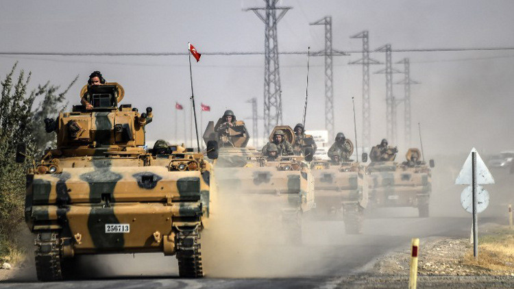 القوات التركية ضمن "درع الفرات"