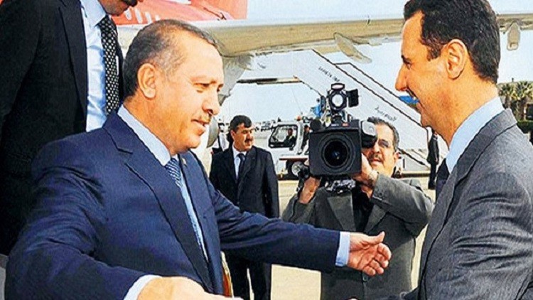 صورة أرشيفية لأردوغان والأسد
