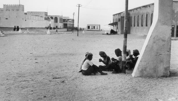 مدينة الدوحة عام 1953 (Getty)