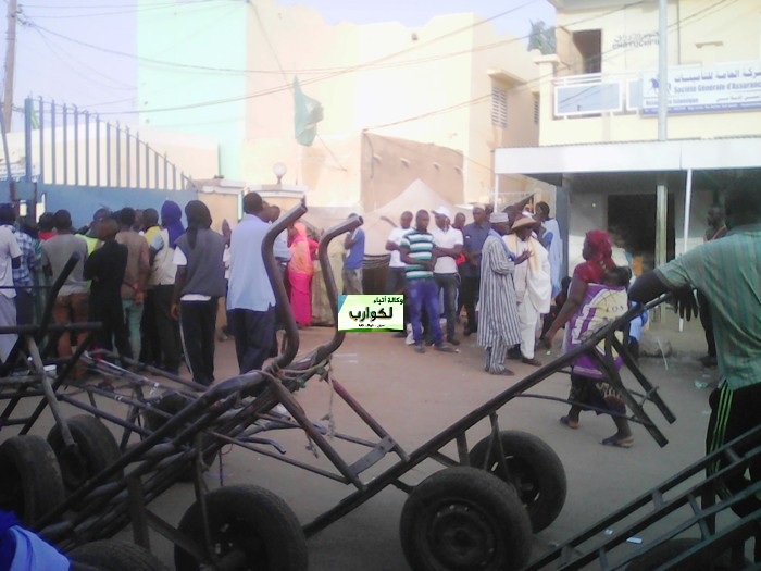 توقف حركة العبور بين موريتانيا والسنغال 