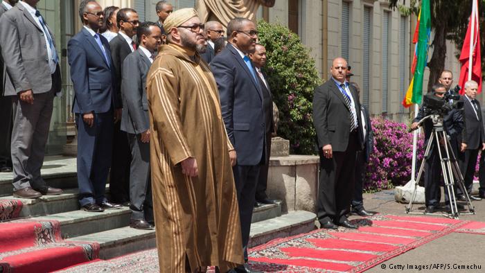 زيارة الملك محمد السادس إلى أديس أبابا في 19 نوفمبر/ تشرين الثاني 2016 (أرشيف)