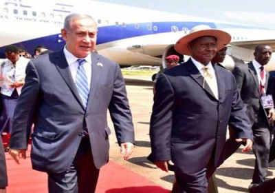 الرئيس الأوغندي خلط بين إسرائيل وفلسطين أمام نتنياهو!