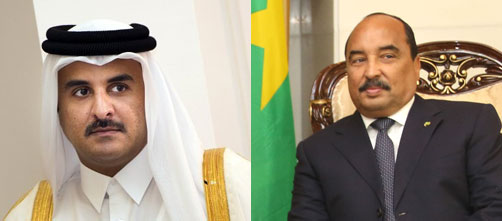 ولد عبد العزيز: موريتانيا حريصة على تعزيز علاقتها بقطر