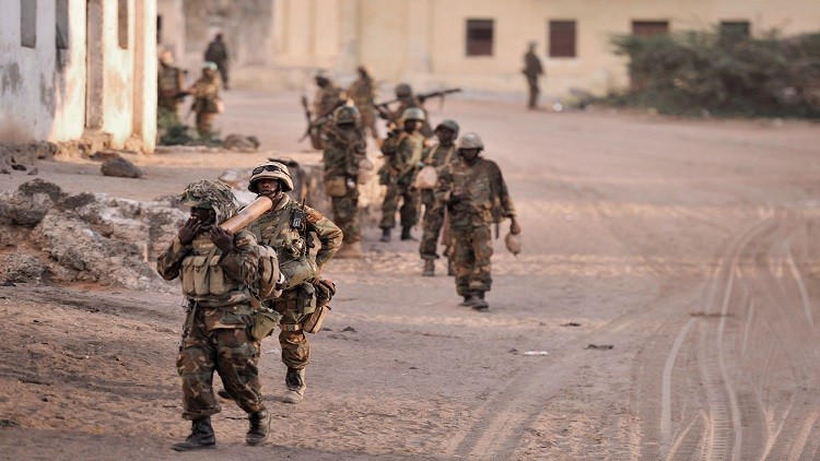 جنود من بعثة الاتحاد الإفريقي في الصومال