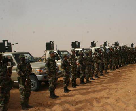 القوات المسلحة الموريتانية : تاريخ النشأة *