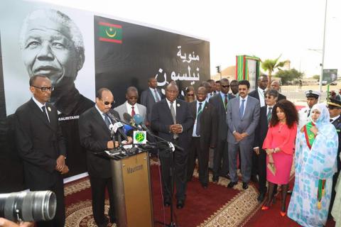 موريتانيا تخلد إسم المناضل الافريقي نيلسون مانديلا