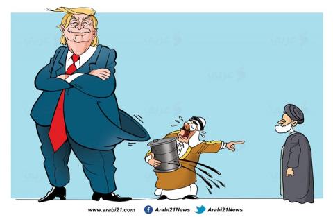 النفط وهجمات أرامكو.. (كاريكاتير)