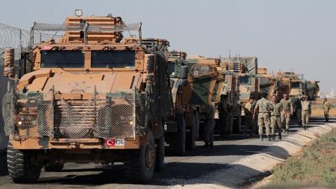قوات تركية في منطقة الحدود السورية التركية (أرشيف)