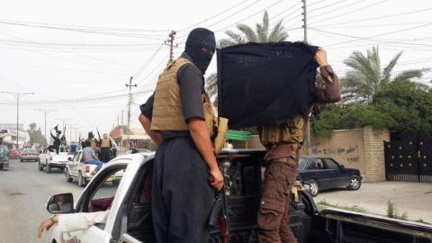 مسلحون من "داعش" في الموصل