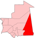 خريطة موريتانيا 
