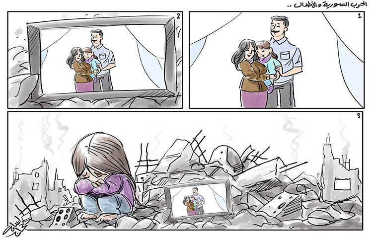 ﻿الحرب السورية والأطفال…