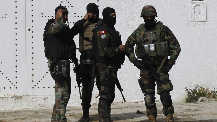 عناصر شرطة مكافحة الإرهاب في تونس