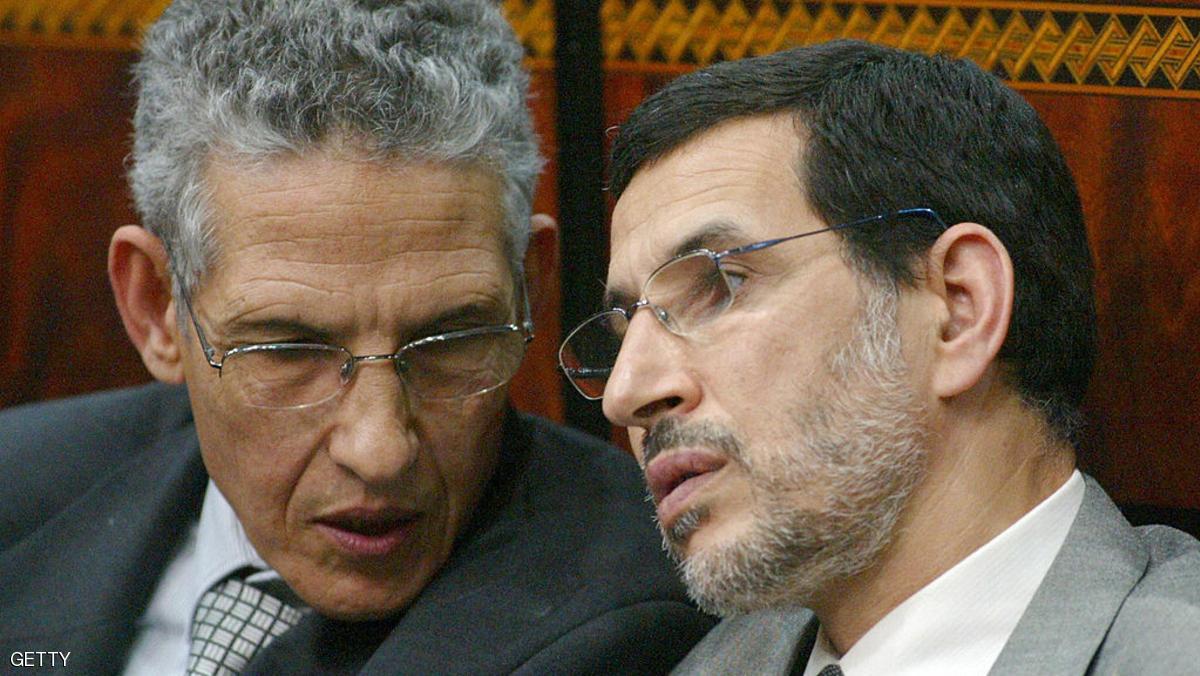 سعدالدين العثماني (يمين) أحد المتوقع ترشيحهم لخلافة بنكيران