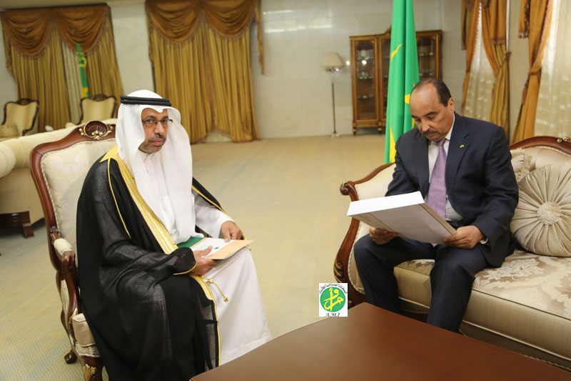 سفير السعودية مع رئيس الجمهورية