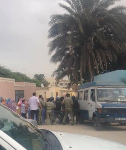 الأمن يمنع وقفة احتجاجية تطالب بالكشف عن مصير ولد غده