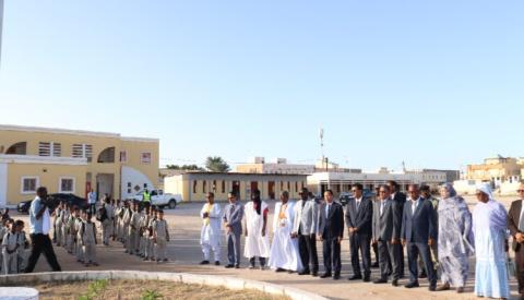 وزير التهذيب الوطني يزور مدرسة ابن سينا