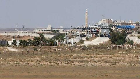 معبر نصيب جابر الحدودي بين الأردن وسوريا