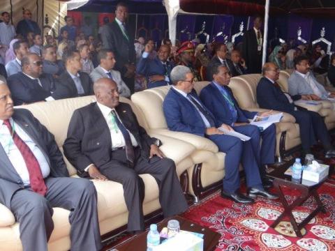 شنقيتل تسقبل الرئيس السوداني عمر البشير (صور)