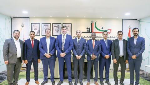 الوفد الموريتاني الإماراتي المشرف على العملية