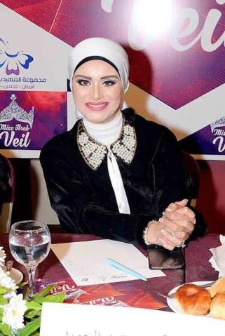 تنافس عشرات الفتيات فى مهرجان ملكة جمال المحجبات العرب