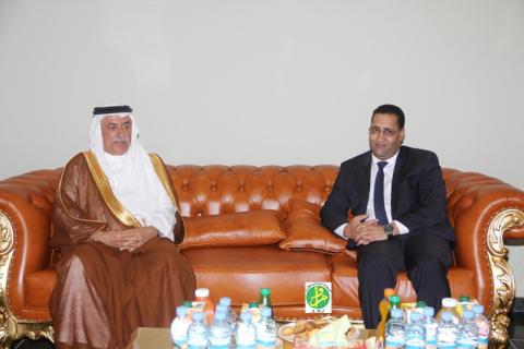 الدكتور براهيم عبد العزيز العساف وزير المالية السعودية