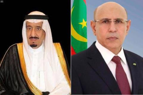 رئيس الجمهورية يهاتف خادم الحرمين الشريفين بمناسبة عيد الفطر