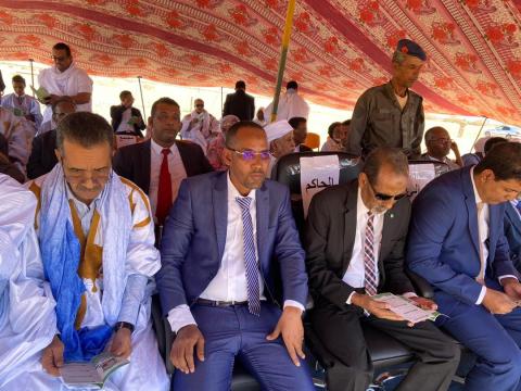 وفد إماراتي يحضر حفل وضع الحجر الأساس للمحظرة الشنقيطية الكبرى (صور