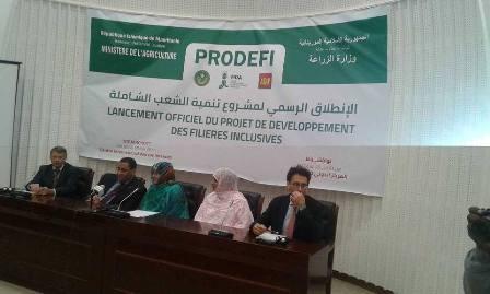 الإعلان عن الانطلاقة الرسمية لمشروع تنمية الشعب PRODEFI